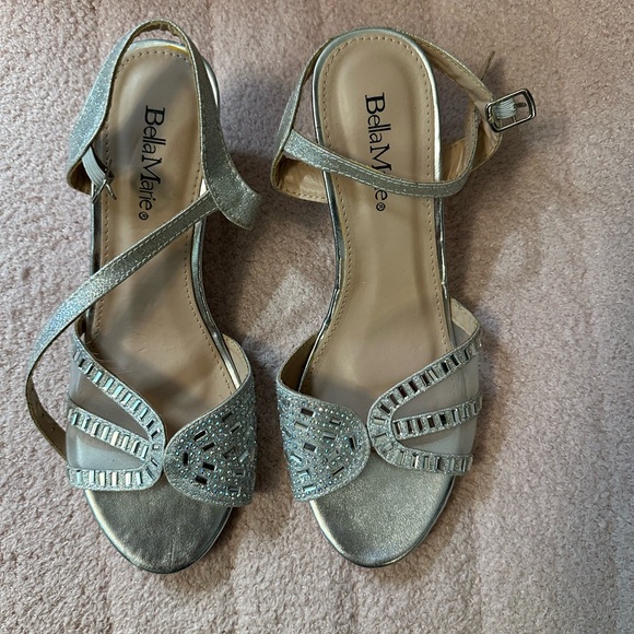 Bella Marie Shoes - Bella Marie Silver Heeled Elegance